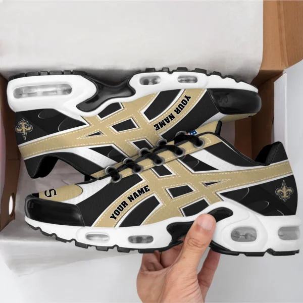 New Orleans Saints Air Max Plus Shoes Limited For Fans Unisex Personalized Name