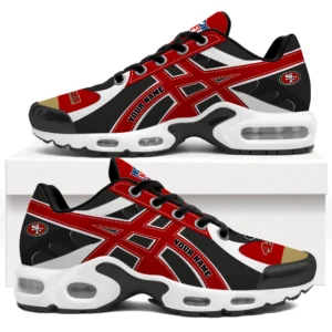 San Francisco 49ers Air Max Plus Shoes Limited For Fans Unisex Personalized Name