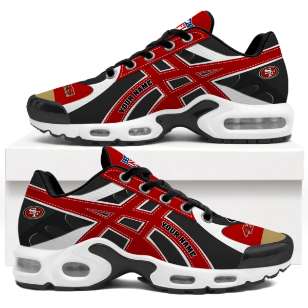 San Francisco 49ers Air Max Plus Shoes Limited For Fans Unisex Personalized Name