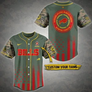 Buffalo Bills Baseball Jersey 2026 New Limited Customize Your Name