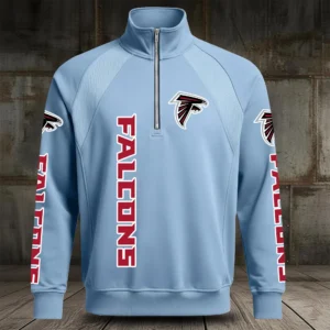Atlanta Falcons Half Zip Hoodie Stand Collar New 2026 Limited