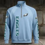 Philadelphia Eagles Half Zip Hoodie Stand Collar New 2026 Limited