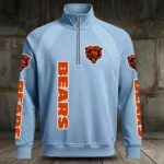 Chicago Bears Half Zip Hoodie Stand Collar New 2026 Limited