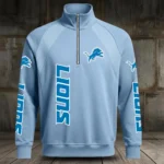 Detroit Lions Half Zip Hoodie Stand Collar New 2026 Limited