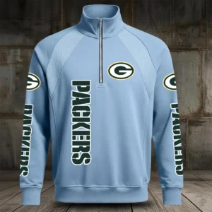 Green Bay Packers Half Zip Hoodie Stand Collar New 2026 Limited