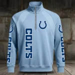 Indianapolis Colts Half Zip Hoodie Stand Collar New 2026 Limited