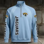 Jacksonville Jaguars Half Zip Hoodie Stand Collar New 2026 Limited