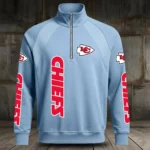 Kansas City Chiefs Half Zip Hoodie Stand Collar New 2026 Limited