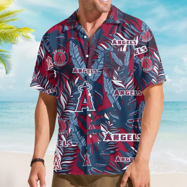 Los Angeles Angels Hawaiian Shirt New 2026 Limited For Men Women