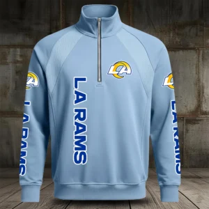 Los Angeles Rams Half Zip Hoodie Stand Collar New 2026 Limited