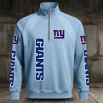 New York Giants Half Zip Hoodie Stand Collar New 2026 Limited