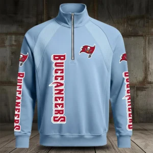 Tampa Bay Buccaneers Half Zip Hoodie Stand Collar New 2026 Limited