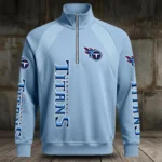 Tennessee Titans Half Zip Hoodie Stand Collar New 2026 Limited