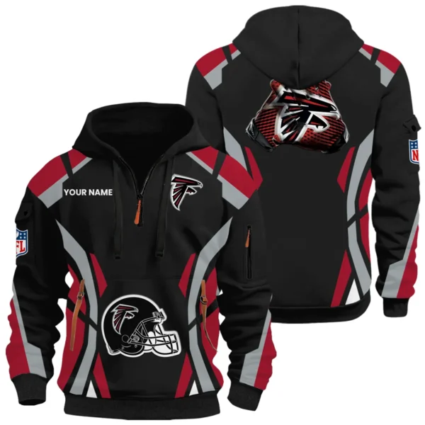 Atlanta Falcons Half Zip Hoodie Full Set 2026 Limited Personalize Name