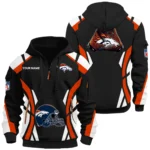Denver Broncos Half Zip Hoodie Full Set 2026 Limited Personalize Name
