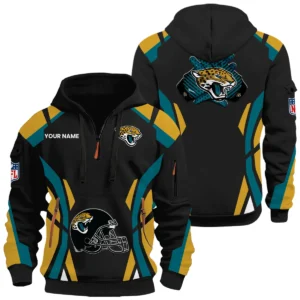 Jacksonville Jaguars Half Zip Hoodie Full Set 2026 Limited Personalize Name