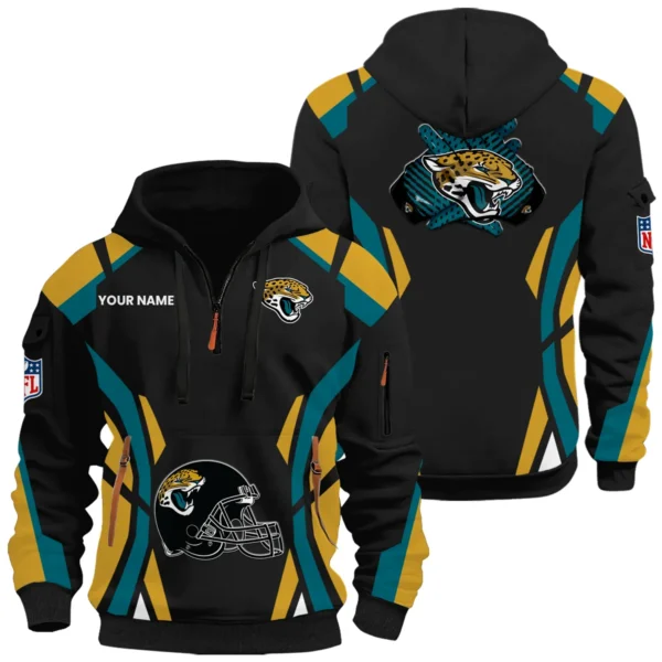 Jacksonville Jaguars Half Zip Hoodie Full Set 2026 Limited Personalize Name