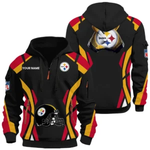 Pittsburgh Steelers Half Zip Hoodie Full Set 2026 Limited Personalize Name
