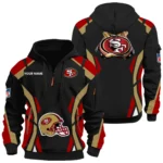San Francisco 49ers Half Zip Hoodie Full Set 2026 Limited Personalize Name