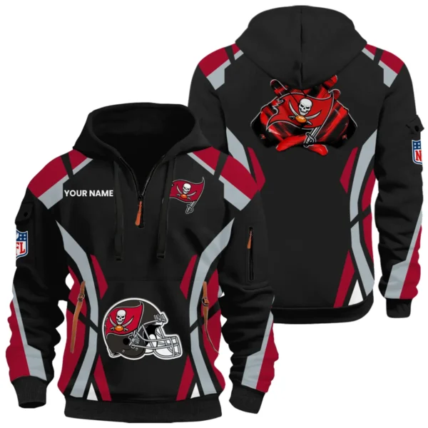 Tampa Bay Buccaneers Half Zip Hoodie Full Set 2026 Limited Personalize Name