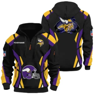 Minnesota Vikings Half Zip Hoodie Full Set 2026 Limited Personalize Name