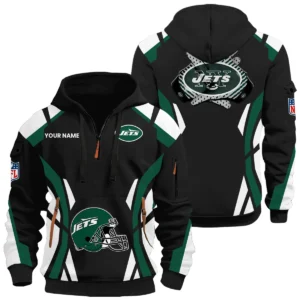 New York Jets Half Zip Hoodie Full Set 2026 Limited Personalize Name