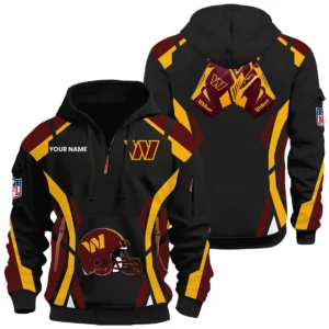 Washington Commanders Half Zip Hoodie Full Set 2026 Limited Personalize Name