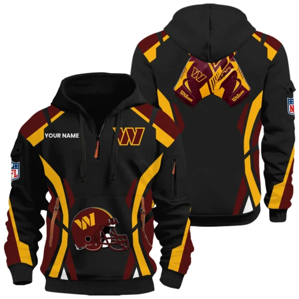 Washington Commanders Half Zip Hoodie Full Set 2026 Limited Personalize Name