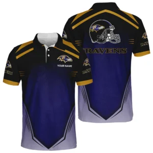 Baltimore Ravens Polo Shirt 2026 Limited Customize Your Name