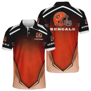 Cincinnati Bengals Polo Shirt 2026 Limited Customize Your Name