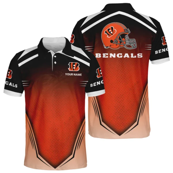 Cincinnati Bengals Polo Shirt 2026 Limited Customize Your Name