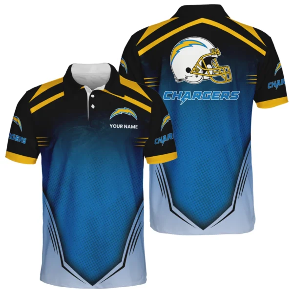 Los Angeles Chargers Polo Shirt 2026 Limited Customize Your Name