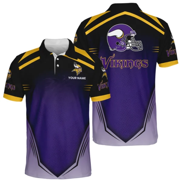Minnesota Vikings Polo Shirt 2026 Limited Customize Your Name