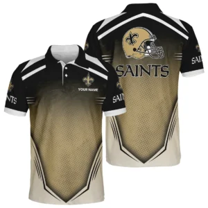 New Orleans Saints Polo Shirt 2026 Limited Customize Your Name