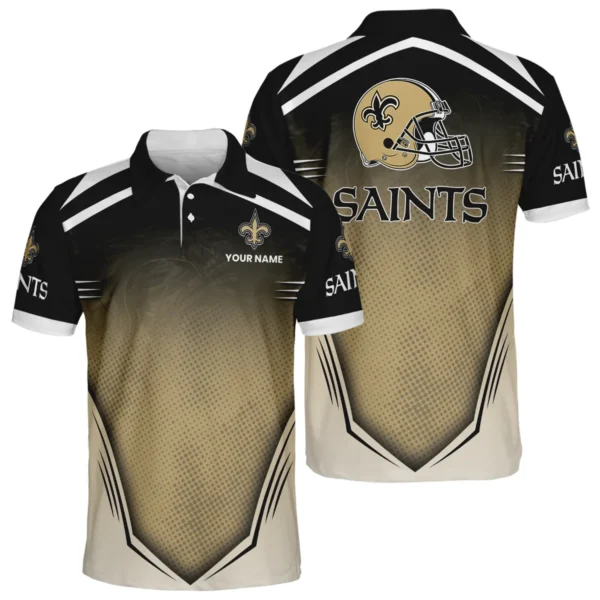 New Orleans Saints Polo Shirt 2026 Limited Customize Your Name