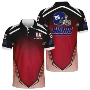 New York Giants Polo Shirt 2026 Limited Customize Your Name