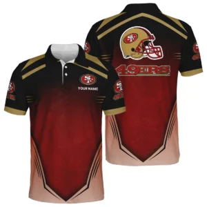 San Francisco 49ers Polo Shirt 2026 Limited Customize Your Name