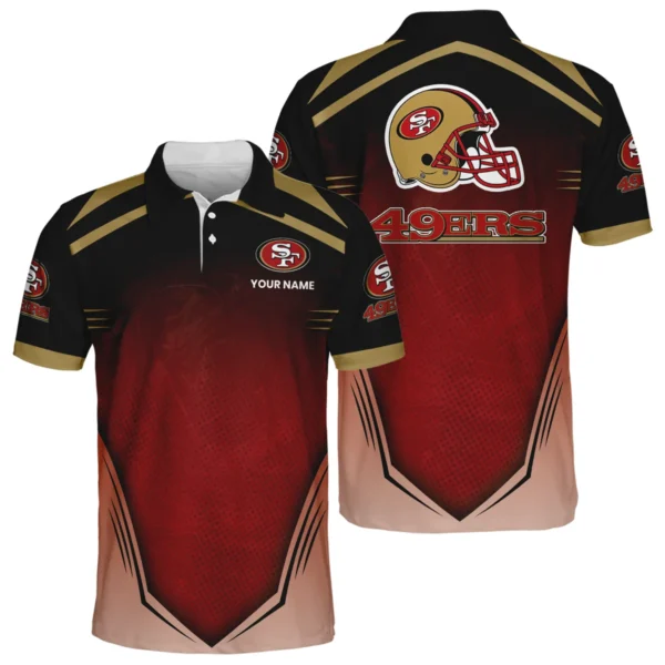 San Francisco 49ers Polo Shirt 2026 Limited Customize Your Name