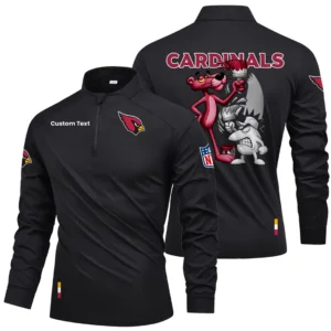 Arizona Cardinals Quarter Zip Long Sleeve Shirt 2026 Limited Personalize Name