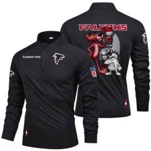 Atlanta Falcons Quarter Zip Long Sleeve Shirt 2026 Limited Personalize Name