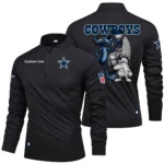 Dallas Cowboys Quarter Zip Long Sleeve Shirt 2026 Limited Personalize Name