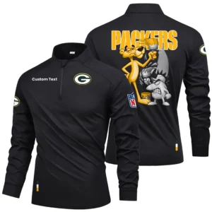 Green Bay Packers Quarter Zip Long Sleeve Shirt 2026 Limited Personalize Name