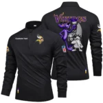 Minnesota Vikings Quarter Zip Long Sleeve Shirt 2026 Limited Personalize Name