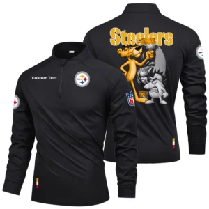 Pittsburgh Steelers Quarter Zip Long Sleeve Shirt 2026 Limited Personalize Name