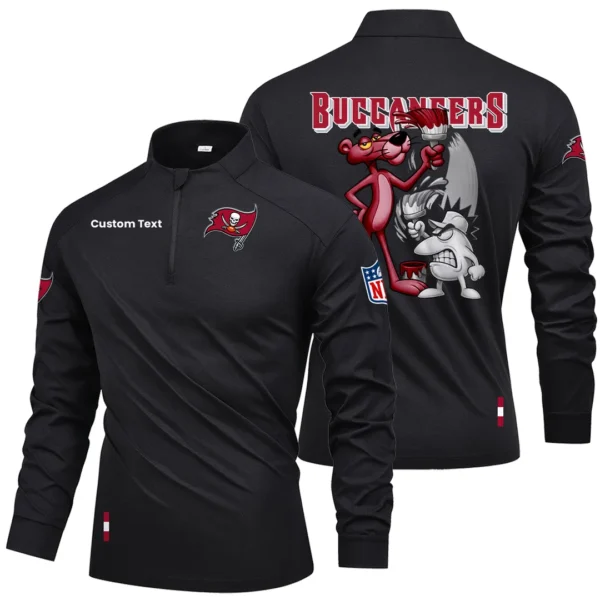 Tampa Bay Buccaneers Quarter Zip Long Sleeve Shirt 2026 Limited Personalize Name