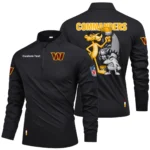 Washington Commanders Quarter Zip Long Sleeve Shirt 2026 Limited Personalize Name