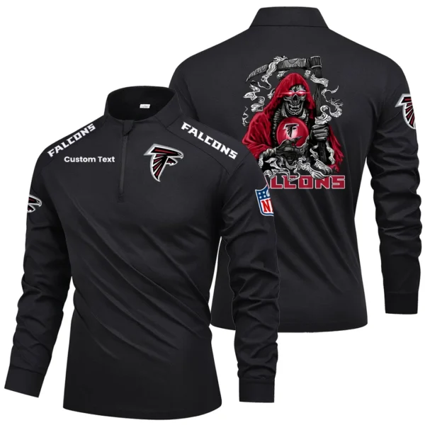 Atlanta Falcons Quarter Zip Long Sleeve New 2026 Limited Personalize Name
