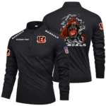 Cincinnati Bengals Quarter Zip Long Sleeve New 2026 Limited Personalize Name