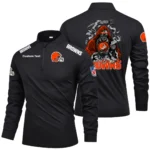 Cleveland Browns Quarter Zip Long Sleeve New 2026 Limited Personalize Name