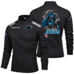 Carolina Panthers Quarter Zip Long Sleeve New 2026 Limited Personalize Name=